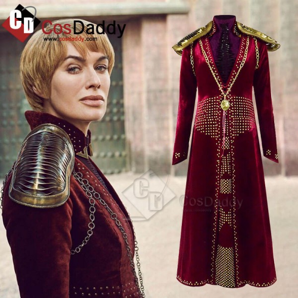 Game of Thrones Season 8 Cersei Lannister Costumes Women For Sale
